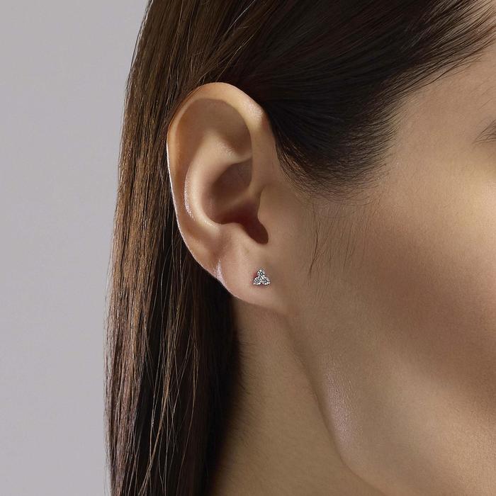 Boucles d'oreilles à tige en zircone Little Joy