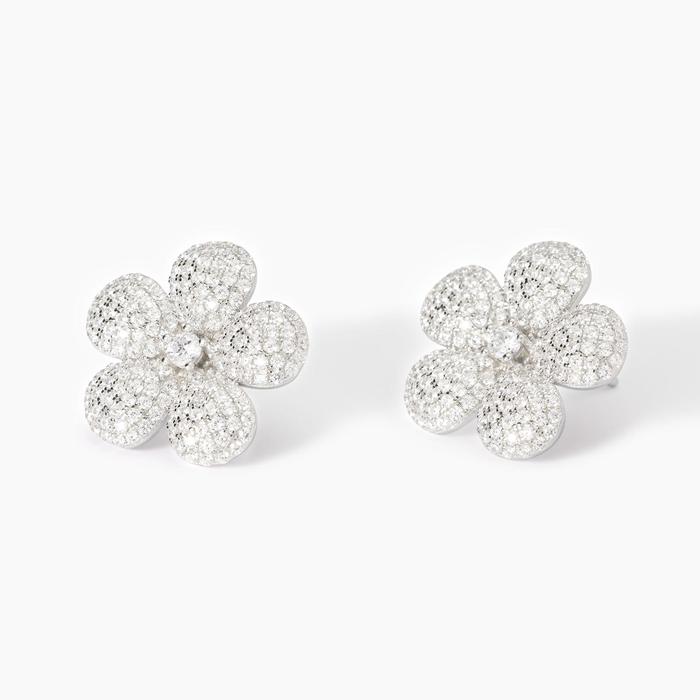 Boucles d'oreilles Damned Spring en zircone