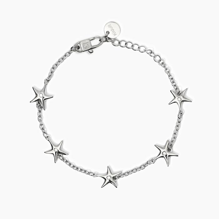Bracciale con ciondoli cuore