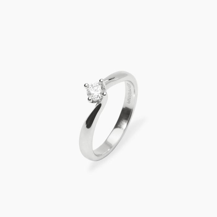 Anello solitario con diamante lab-grown My Diamond
