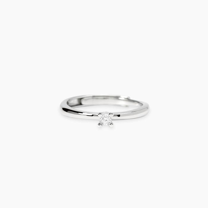 Anello solitario con diamante lab-grown My Diamond
