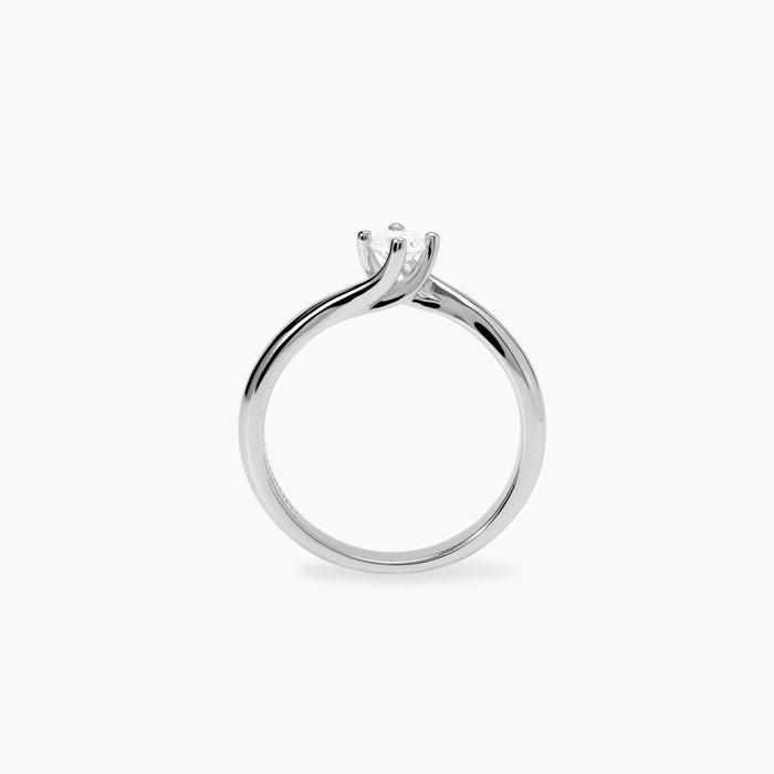 Anello solitario con diamante lab-grown My Diamond
