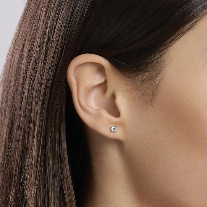 Orecchini punto luce con diamanti lab-grown My Diamond