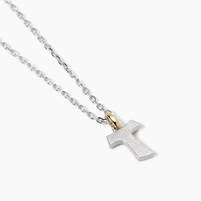 Collana uomo con croce Tau Tao