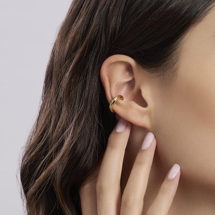 Orecchino ear cuff dorato CUFFMANIA