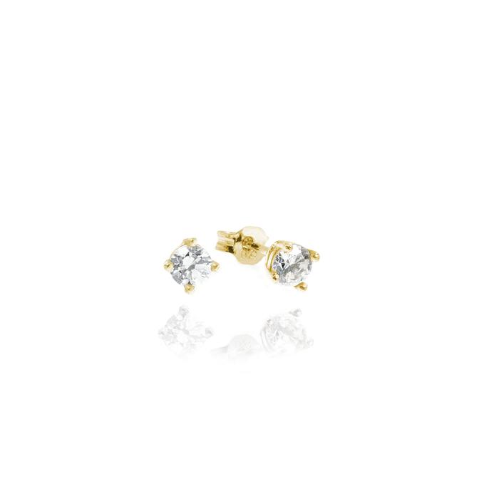 Orecchini Luce in Oro e Zirconi