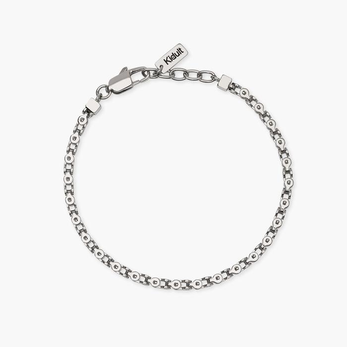 Bracciale uomo in acciaio con catena fancy Style 35