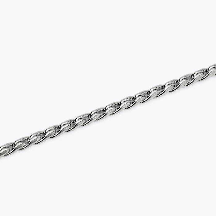 Bracciale uomo in acciaio con catena cardano Style 34