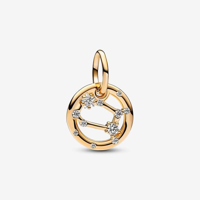 Pendentif signe du zodiaque Gémeaux