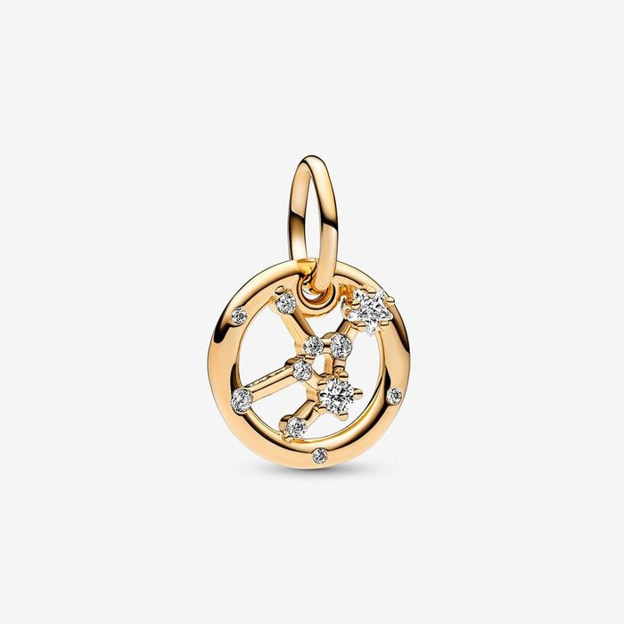 Virgo Zodiac Sign Pendant Charm