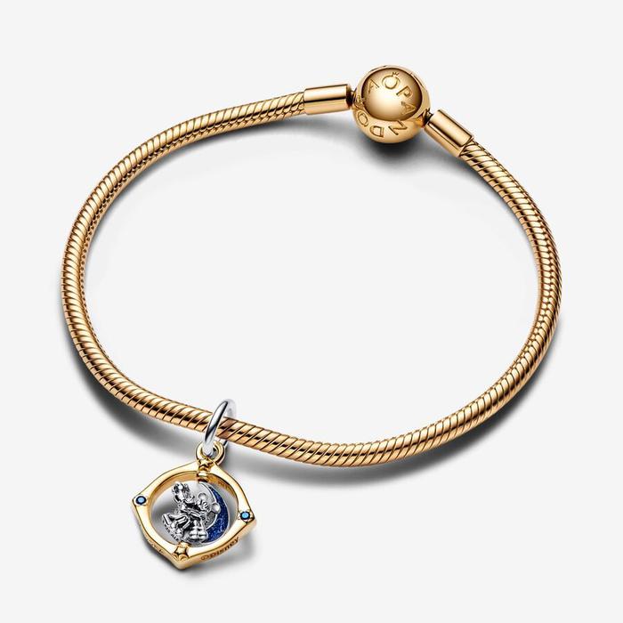 Charm Disney, Pendente Mickey Mouse e Minnie sulla Luna