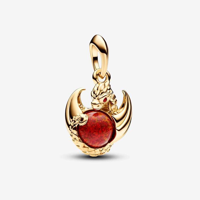 Breloque Game of Thrones, pendentif Dragon Fire