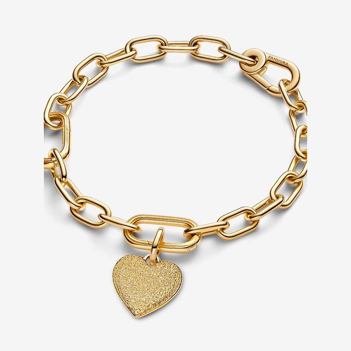Charm Medallion Cuore da incidere Pandora ME