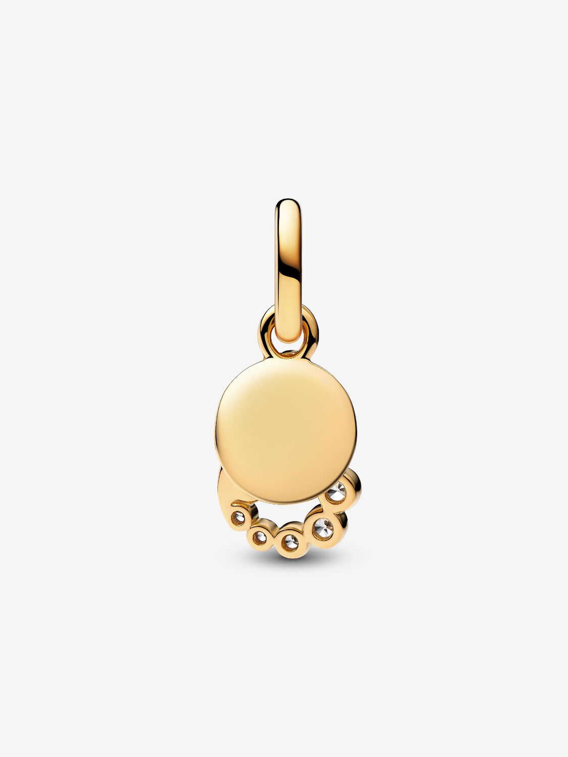 Charm Pendente Uncino con Perla Artificiale