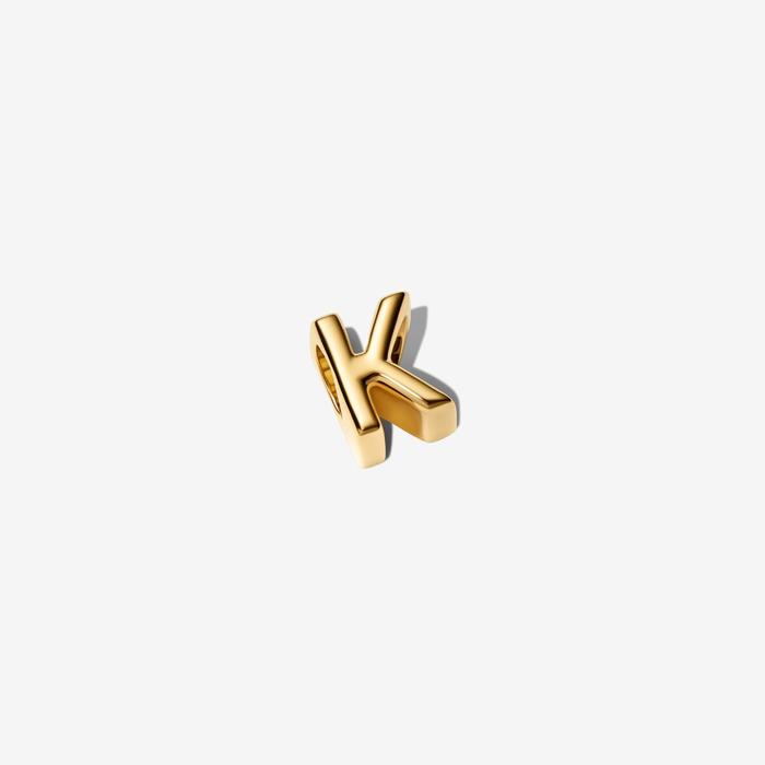 Charm Lettera K piccola