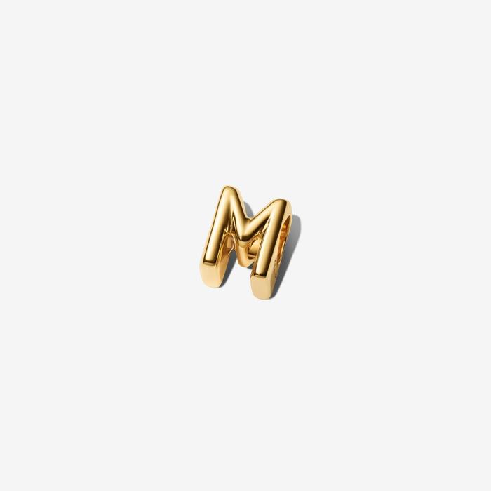 Charm Lettera M piccola