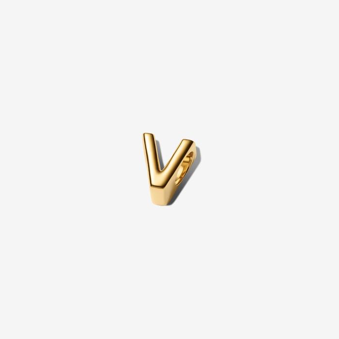 Charm Lettera V piccola