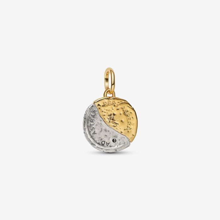 Medallion Sole e Luna "Ad Astra Per Aspera"