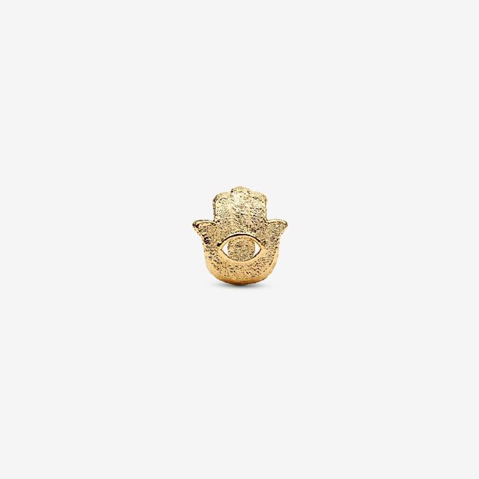 Mini Charm Mano di Fatima effetto diamantato