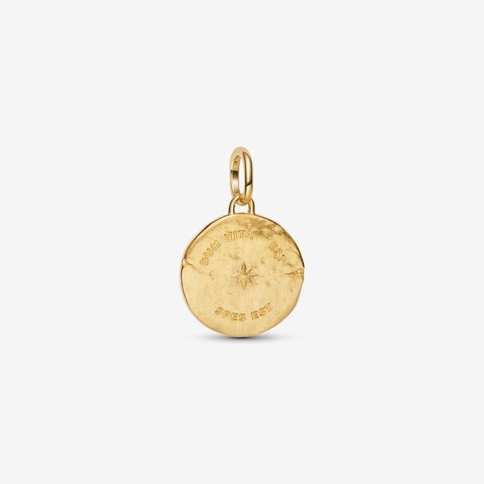 Medallion Rondine "Dum Vita Est Spes Est"