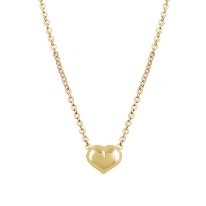 True Gold Heart Necklace