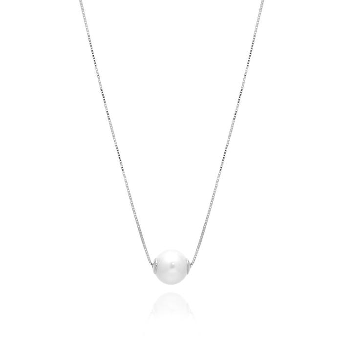 Collier de perles en or véritable