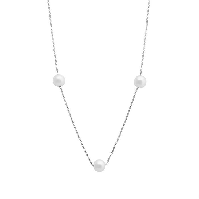 Real Gold Pearl Necklace