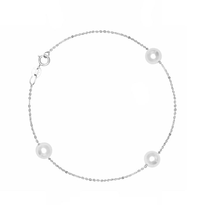 Bracelet en perles d'or véritable