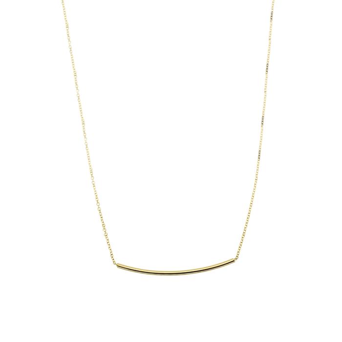 True Gold Line Necklace