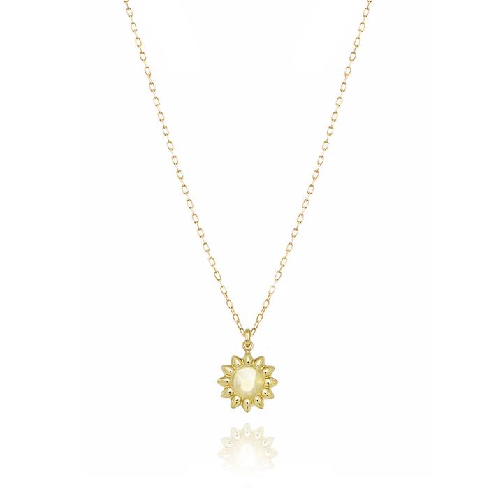 True Gold Sun Necklace