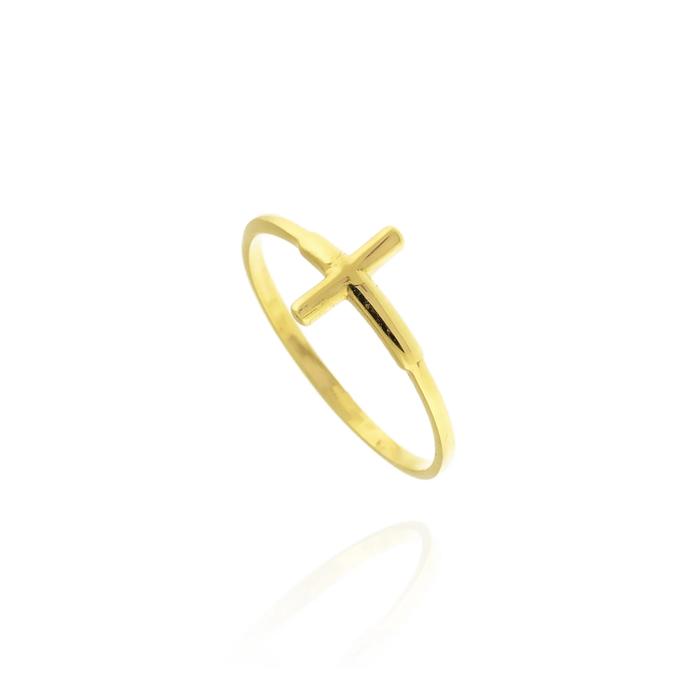 Anello Credo d'Oro Vero