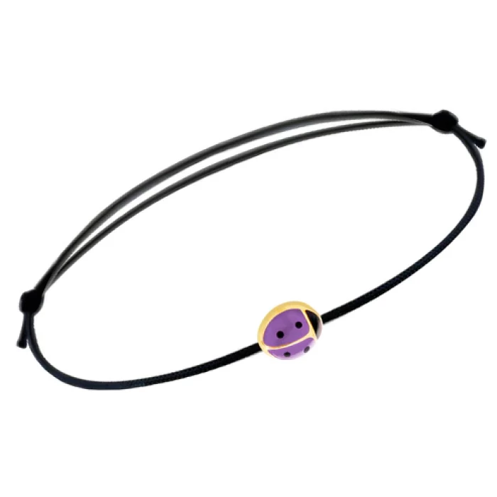 Bracciale Coccinella d'Oro Vero