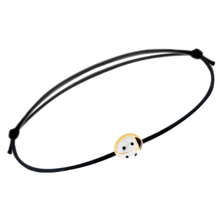 Bracciale Coccinella d'Oro Vero