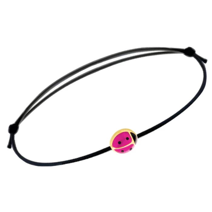 Bracciale Coccinella d'Oro Vero