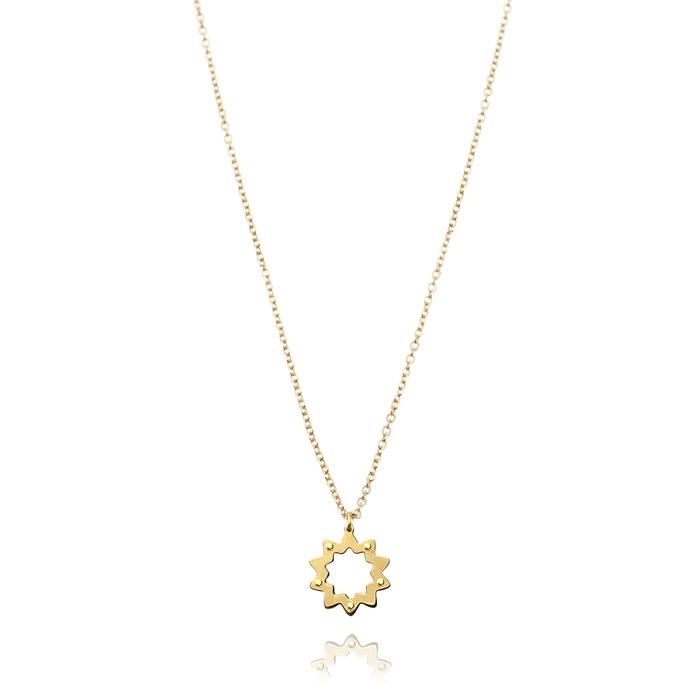 True Gold Sun Necklace