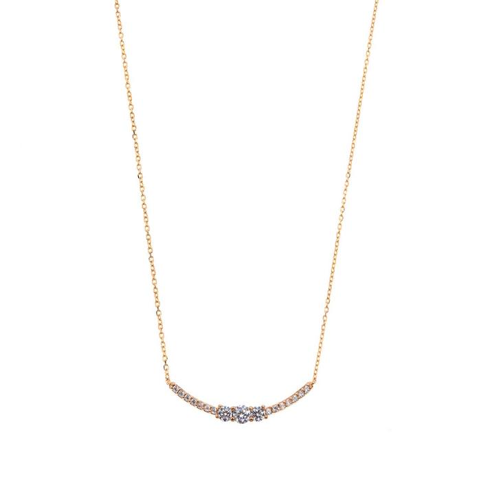 True Gold Line Necklace