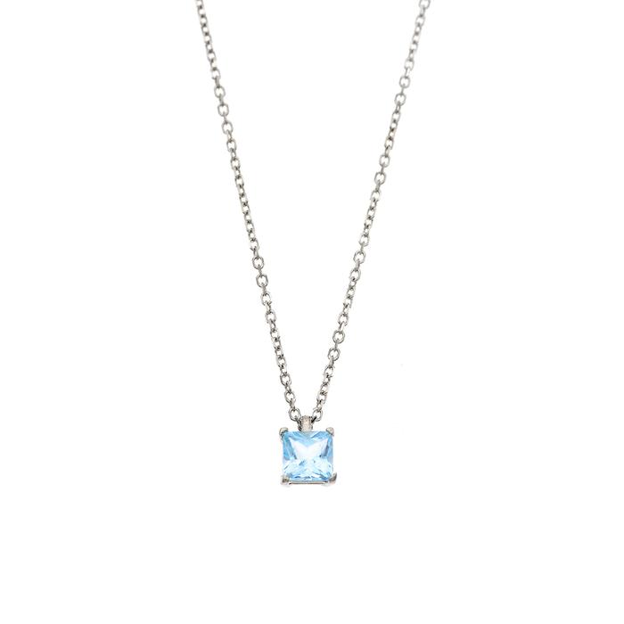 Real Gold Topaz Necklace