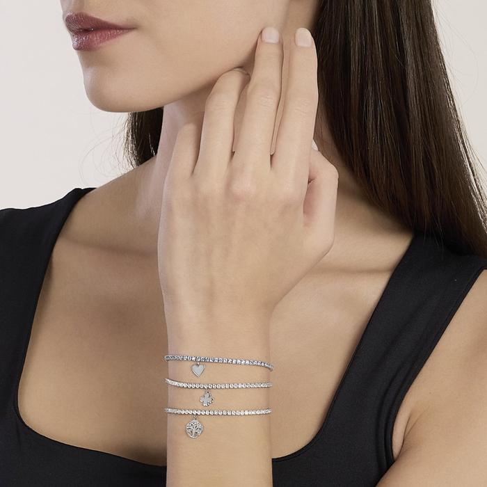 Bracciale tennis con ciondolo albero della vita ALBERO DELLA VITA