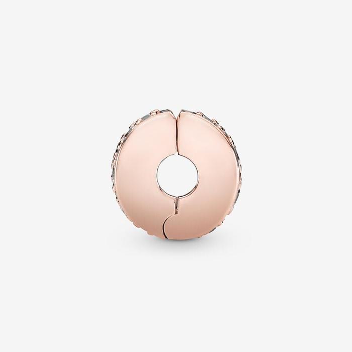 Charm Clip with pavé