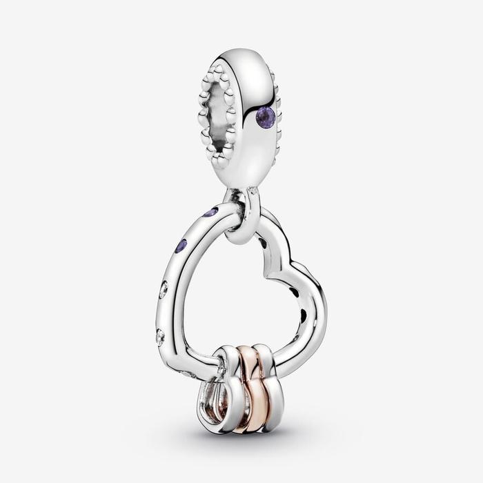 Pendentif Charm Union des Cœurs