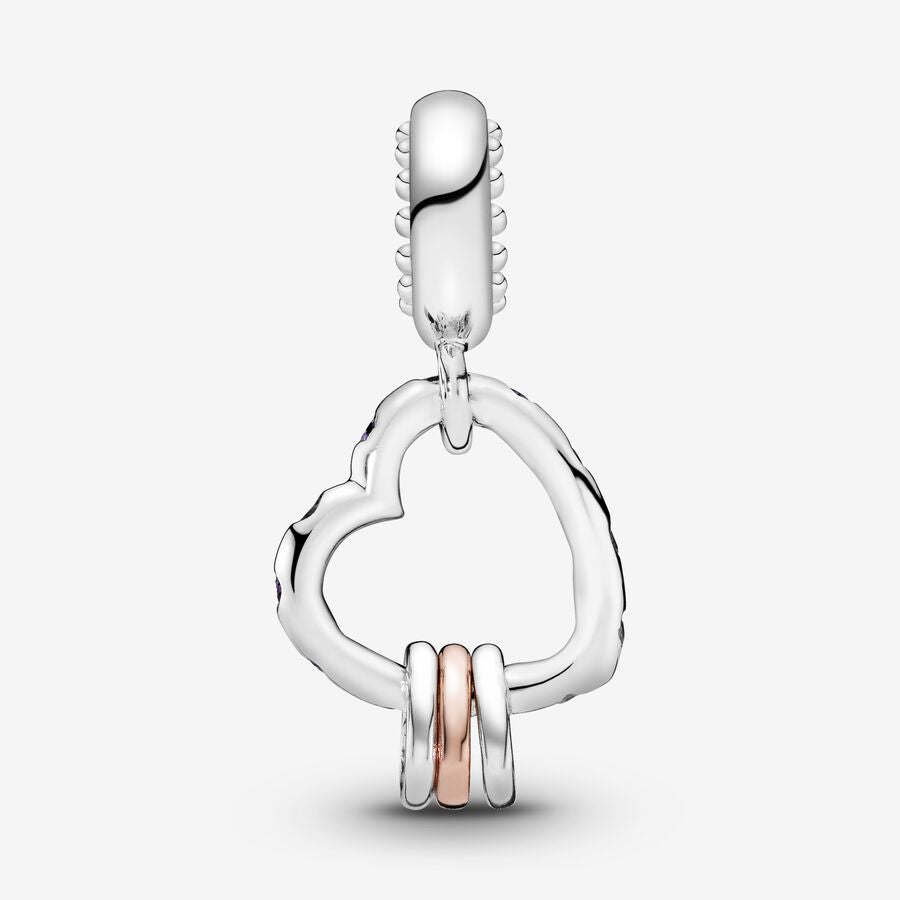Pendentif Charm Union des Cœurs