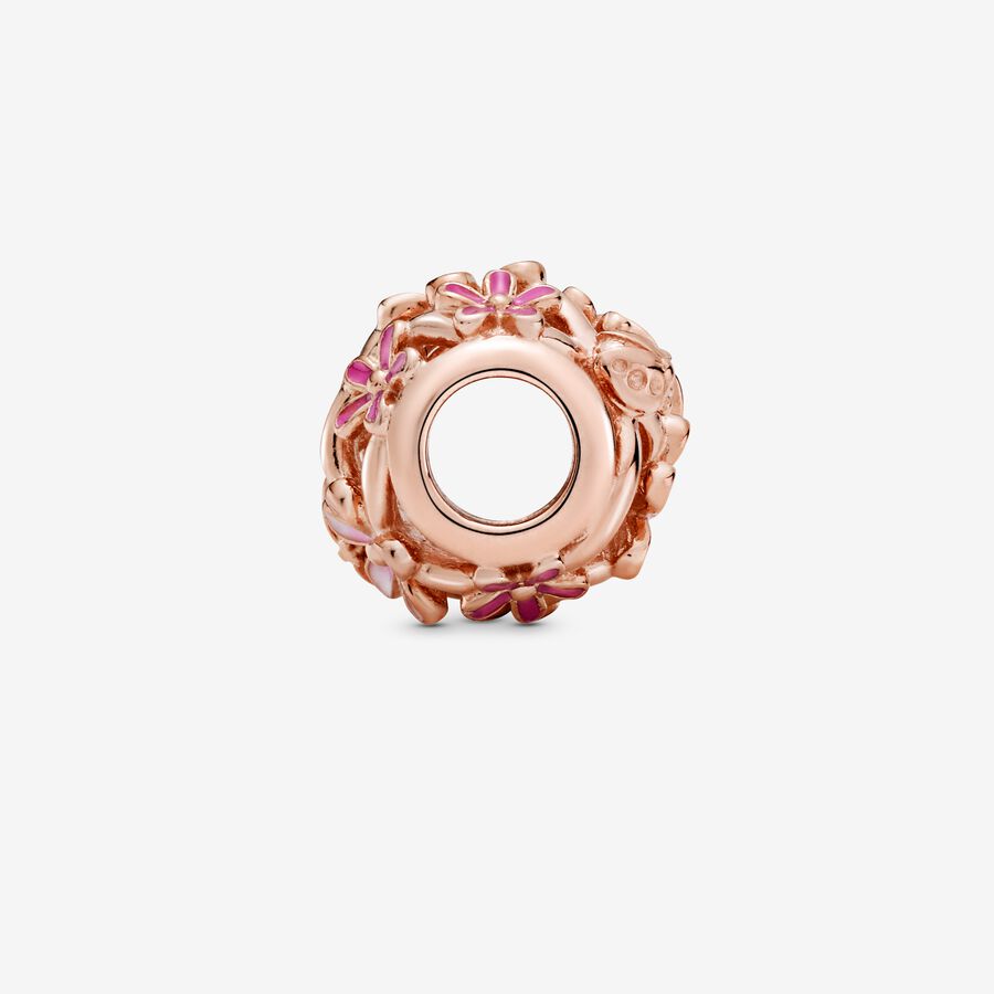 Charm Openwork Margherita Rosa