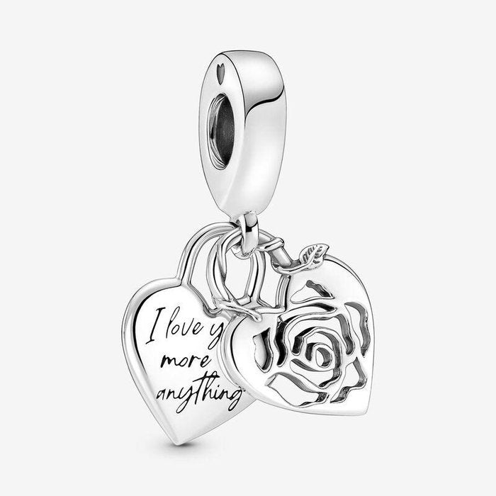 Romantic Padlock Pendant Charm