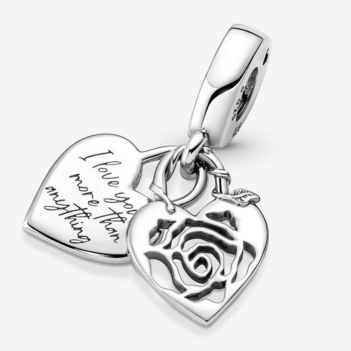Charm Pendente Lucchetto Romantico