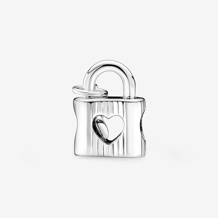 Cadenas et clé à breloques « Sois à moi »