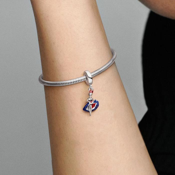 Pendentif Charm Danseuse de Cancan