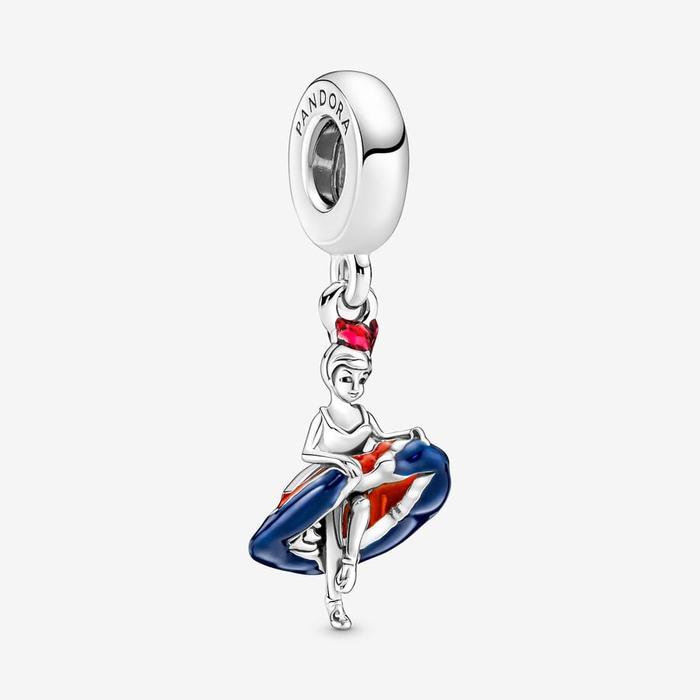 Pendentif Charm Danseuse de Cancan