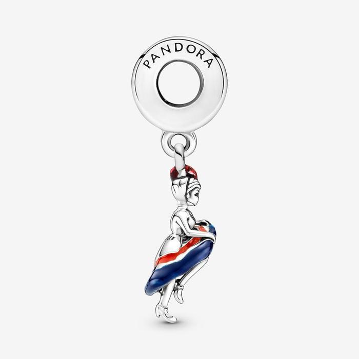 Pendentif Charm Danseuse de Cancan