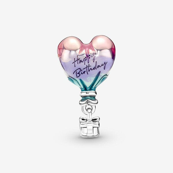 Hot Air Balloon Charm "Happy Birthday"