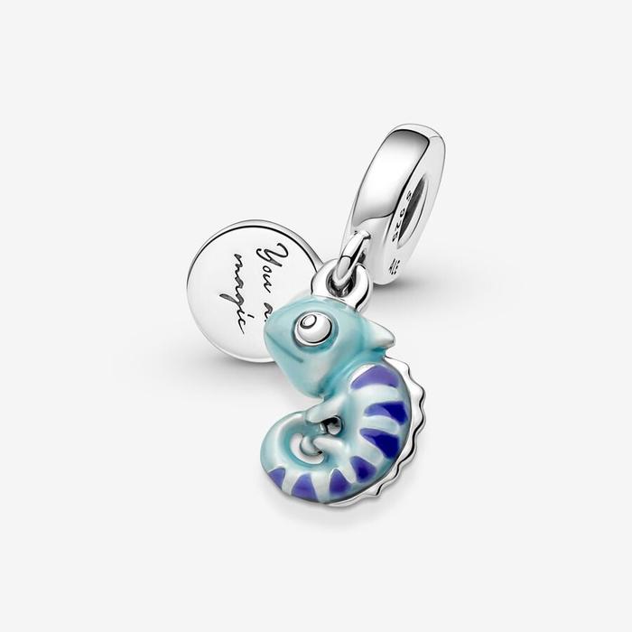 Charm Pendente Camaleonte Che Cambia Colore